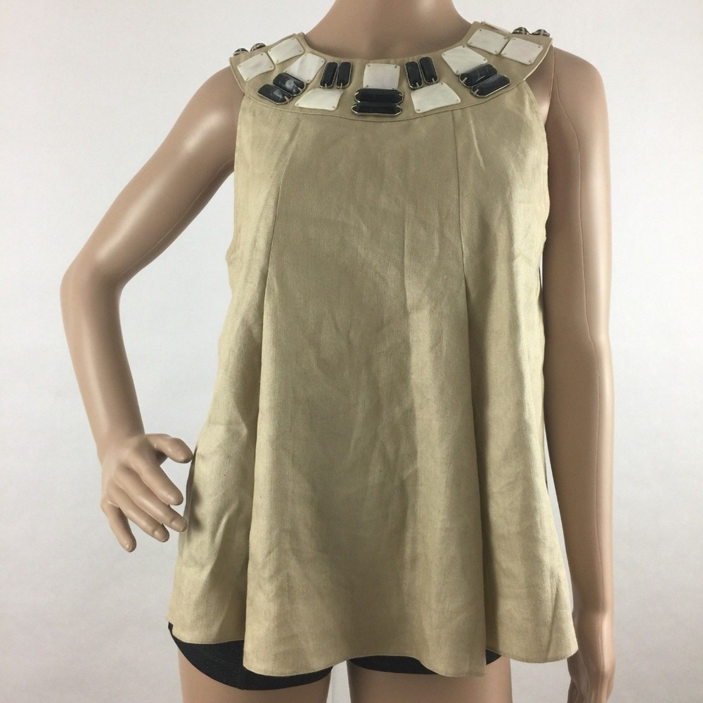 Magaschoni Signature Collection Shell Linen Blend